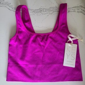 Athleta X Alicia Keys Aurora Scoop Tank /MAGENTA SIZE Large